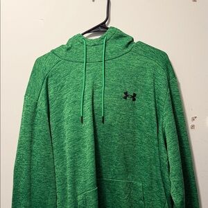 Under Armour Men's Heathered Green Hoodie